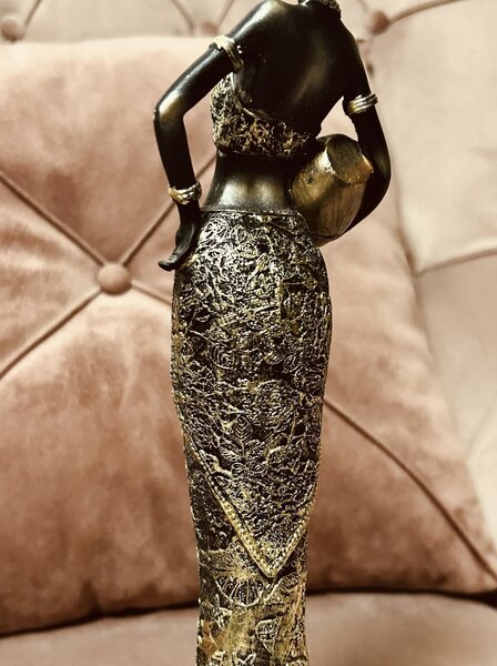 Decoratiune eleganta cu negresa